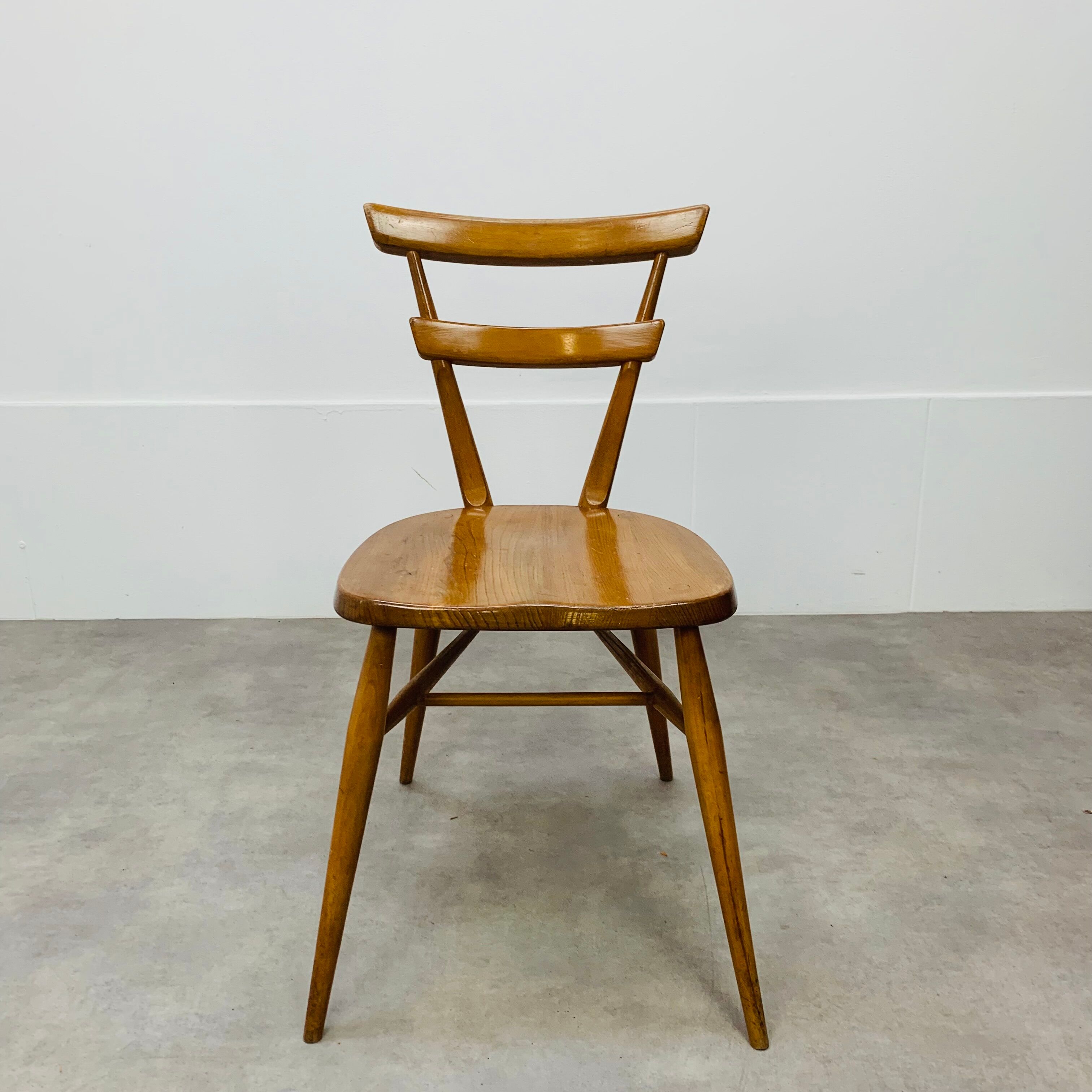 Chair ercol stacking chair 60s
