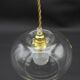 Suspension en verre transparent