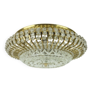 Lampe de plafond glamour - luminaire verre