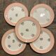 Set of 6 vintage dessert plates
