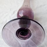 Bubbled glass bud vase