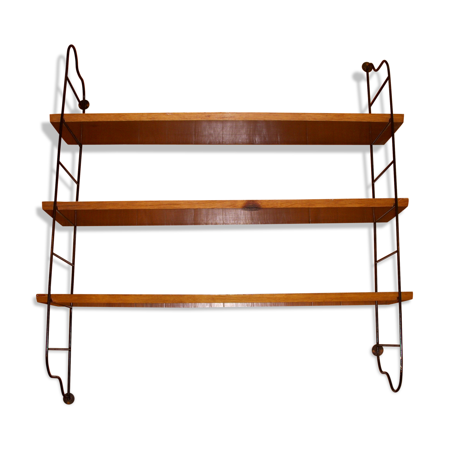 Etagère en bois métal