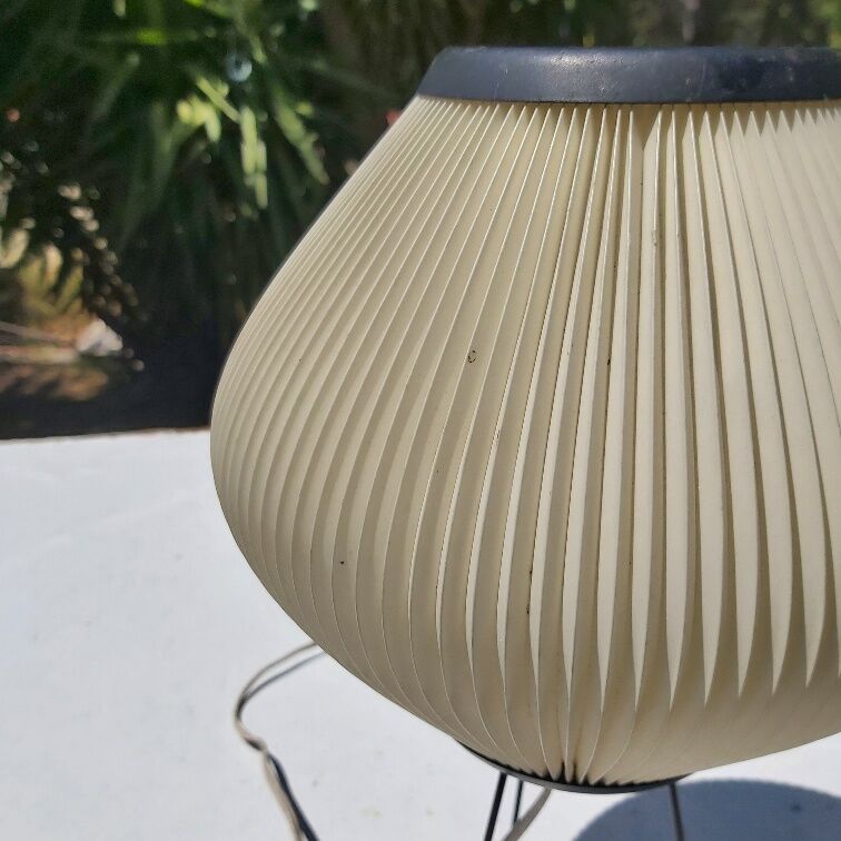 Rispal rhodoid lamp vintage 50s