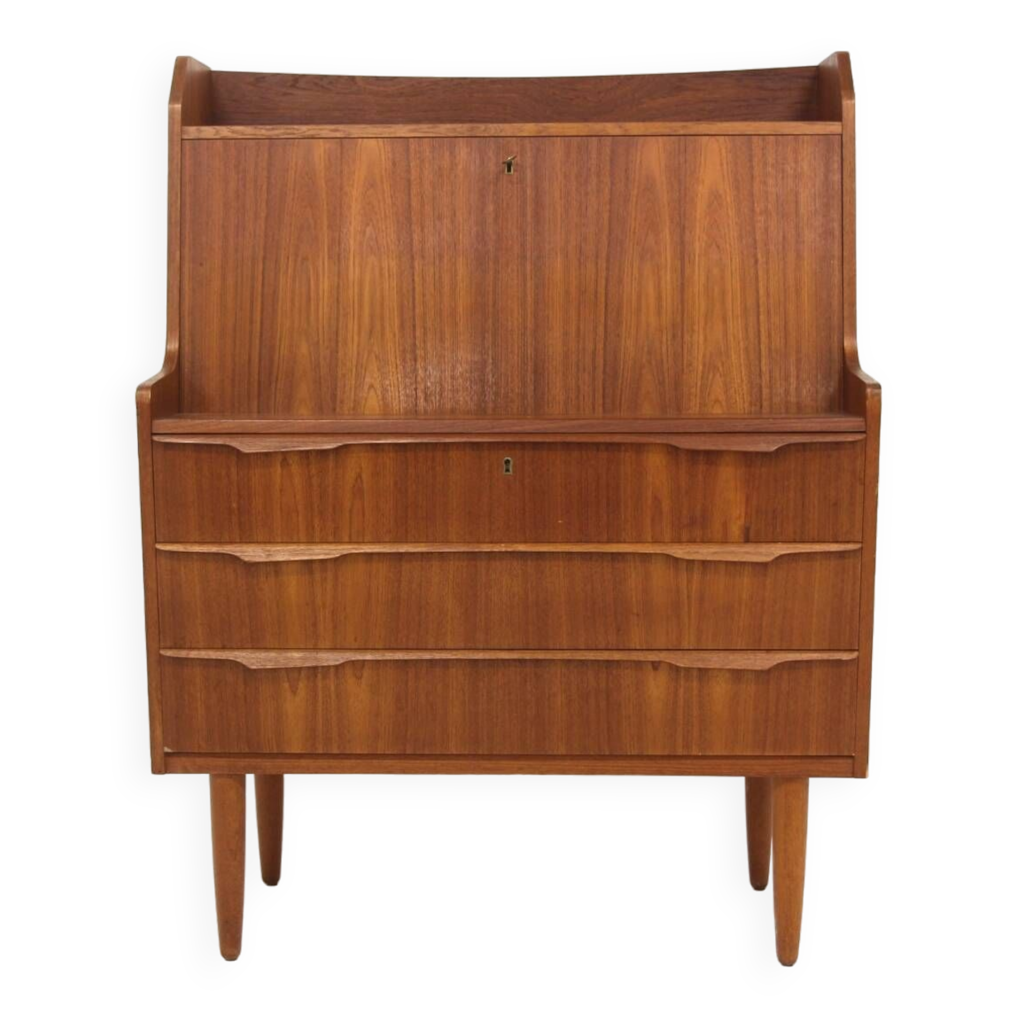 Scandinavian teak secretary, Denmark, 1960
