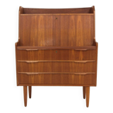 Scandinavian teak secretary, Denmark, 1960