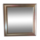 Square mirror silver 74x74cm