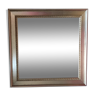 Square mirror silver 74x74cm