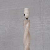 Alabaster french mid-century floor lamp