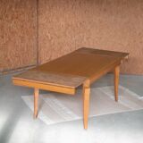 Solid oak table "Atlas"