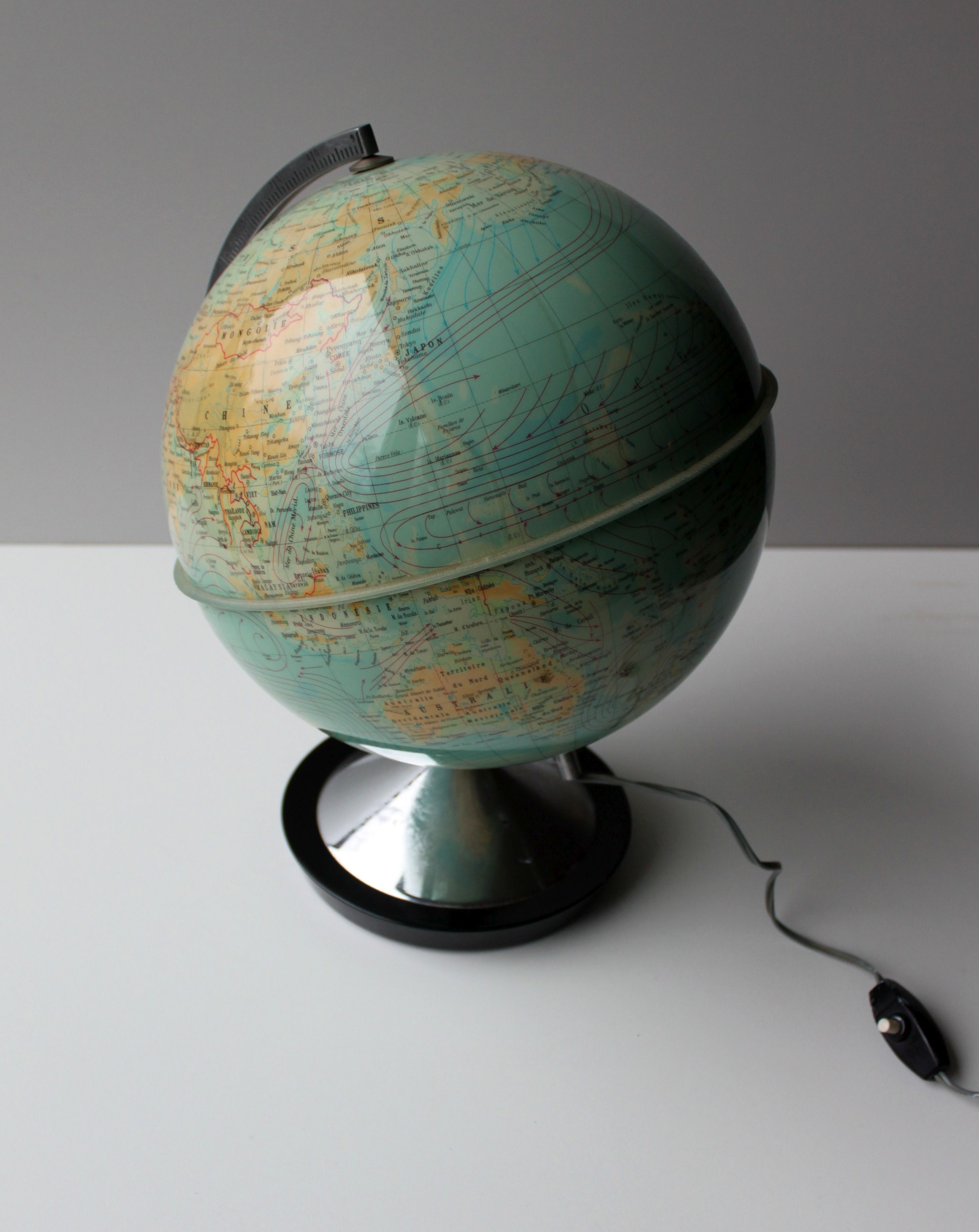 Light Earth Globe 'Imperial', Stauffacher editions, 1967