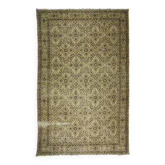 Tapis moderne unique, tapis turc oriental fait main Boho Kilim, pour cuisine, chambre à coucher 208 x 322 cm