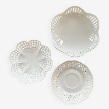 Collection of openwork porcelain