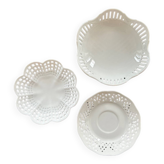 Collection of openwork porcelain