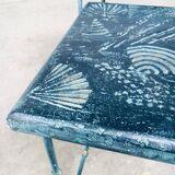 Postmodern Handmade Nesting Table Set by J. Berdou, France, 1980s, Set of 2