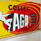 Old advertising tin plate