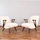 Mid-Century Modular Polish Armchairs, 1960s, Set of 2