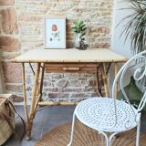 Rattan desk