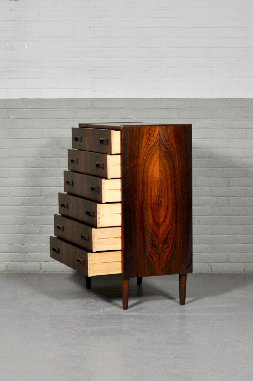 1960s Rosewood Chest of Drawers