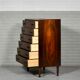 1960s Rosewood Chest of Drawers