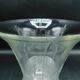 1930s crystal tulip vase
