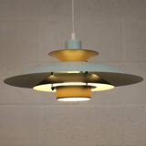 Vintage Jeka Metaltryk Volga Lamp: Fully restored - Danish Modern Design