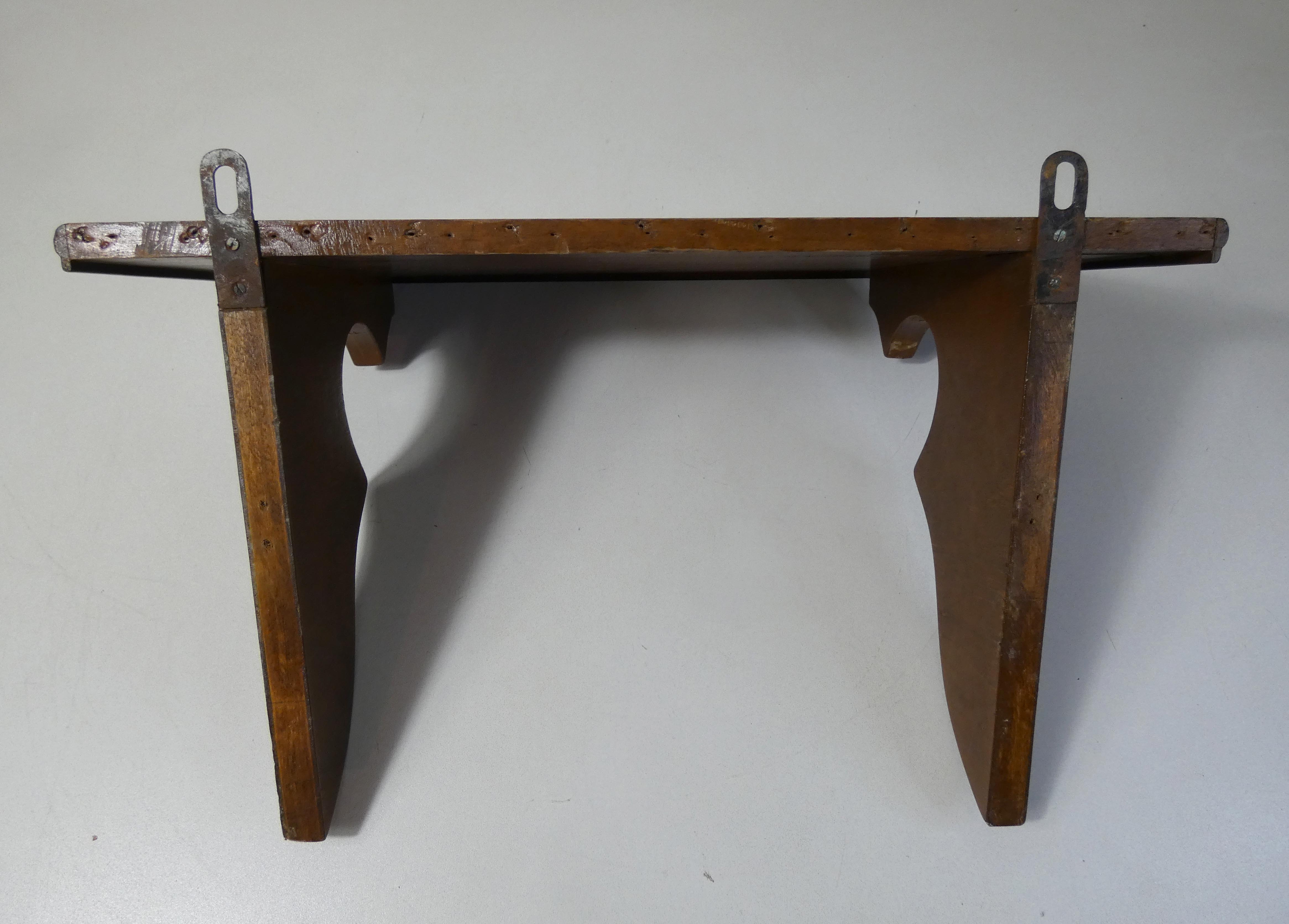 Wall shelf wooden shelf
