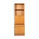 Swedish vintage bar cabinet in two parts in oak from the 1970s