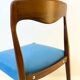 Suite de 4 chaises scandinaves, 1960s