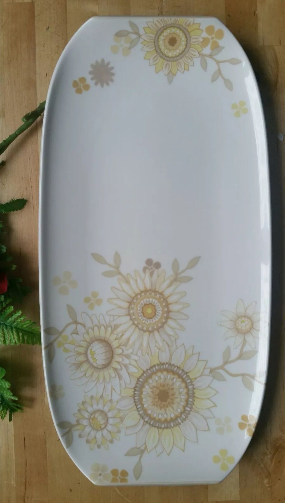 Villeroy and Boch large dish Helianthos Sunflowers