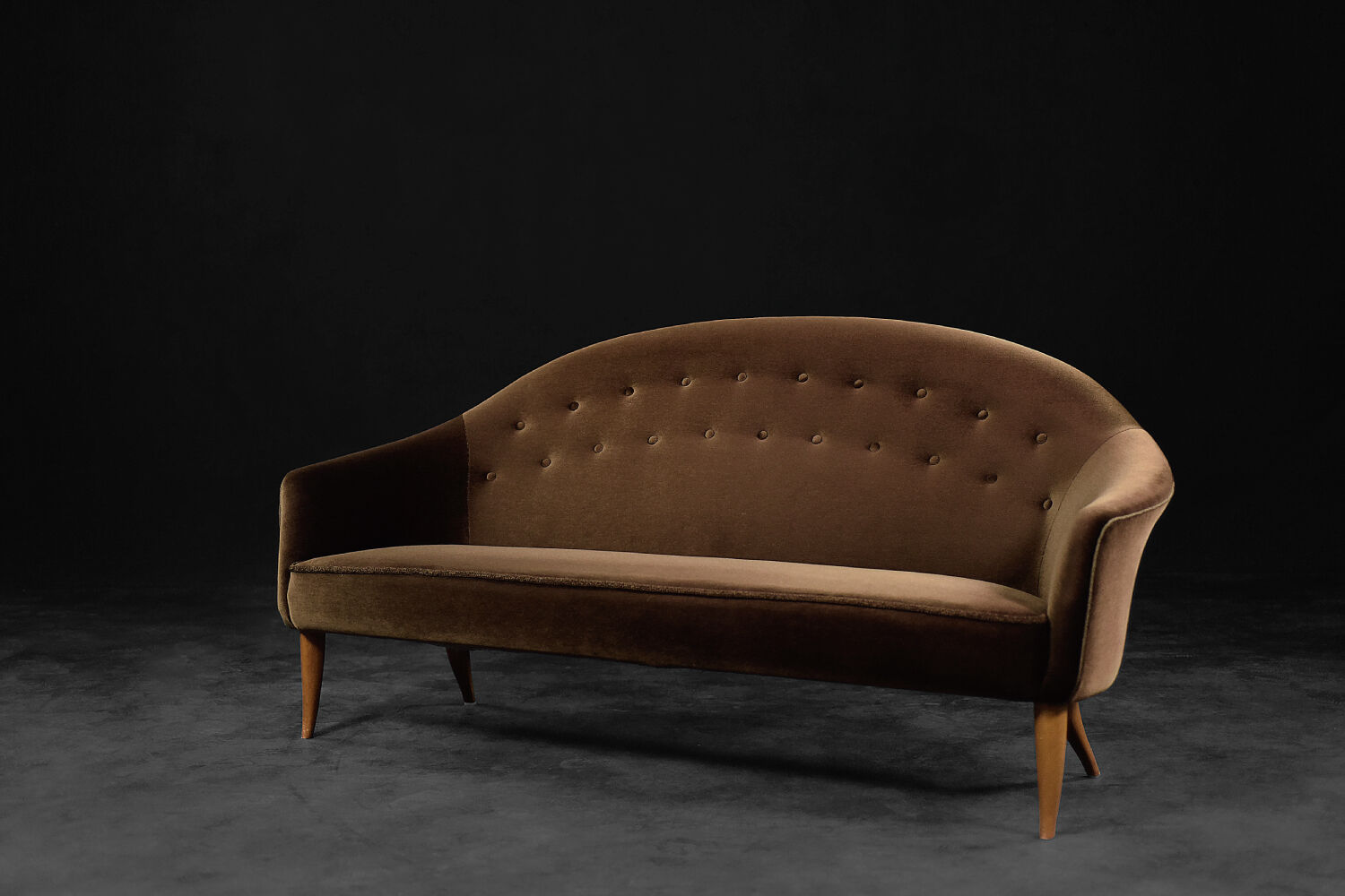 Vintage mid-century scandinavian modern paradiset sofa by kerstin hörlin-holmquist for nk
