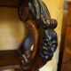 Mahogany console from around 1860.