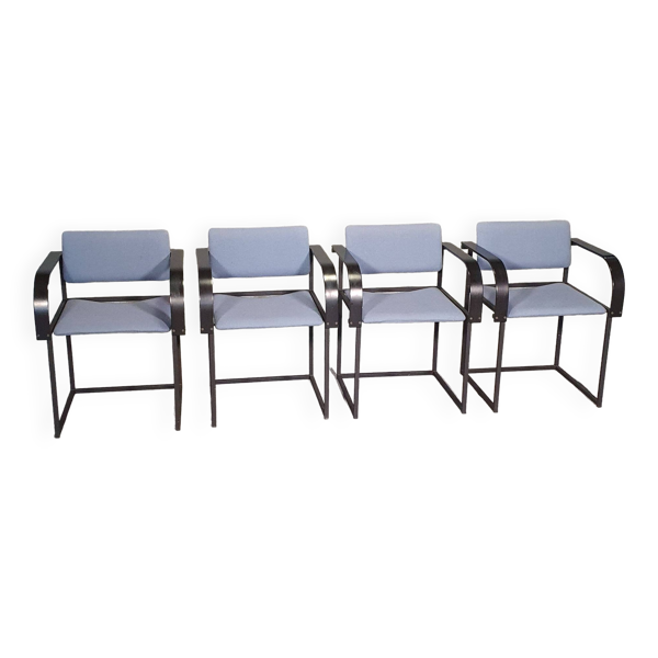 Lot de 4 chaises de salle à manger FM80 - Pierre Mazairac et Karel Boonzaaijer pour Pastoe
