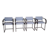 Set of 4 FM80 dining chairs - Pierre Mazairac and Karel Boonzaaijer for Pastoe