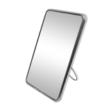 Vintage barber mirror to stand or hang 20cm x 14cm