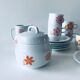 Coffee service or porcelain tea