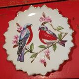 3 decorative porcelain plates
