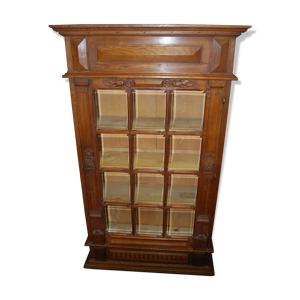 vitrine verre biseauté,