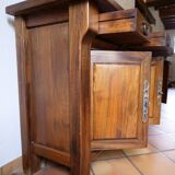 Solid elm sideboard