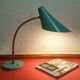 United Nations light blue lamp (UN) 50-60s