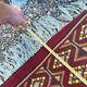 Vintage Boho Chic Berber Kilim Rug 200x115 Wool Tunisia Red