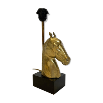 Lamp "horse head" in brass, from the 60s-70s