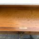 Louis XVI style solid wood chest of drawers, 3 drawers, second half of the twentieth century