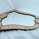 Former wall mirror with Venetian art deco style parcloses circa 1940.