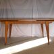 Vintage extendable rectangular table from the 1950s