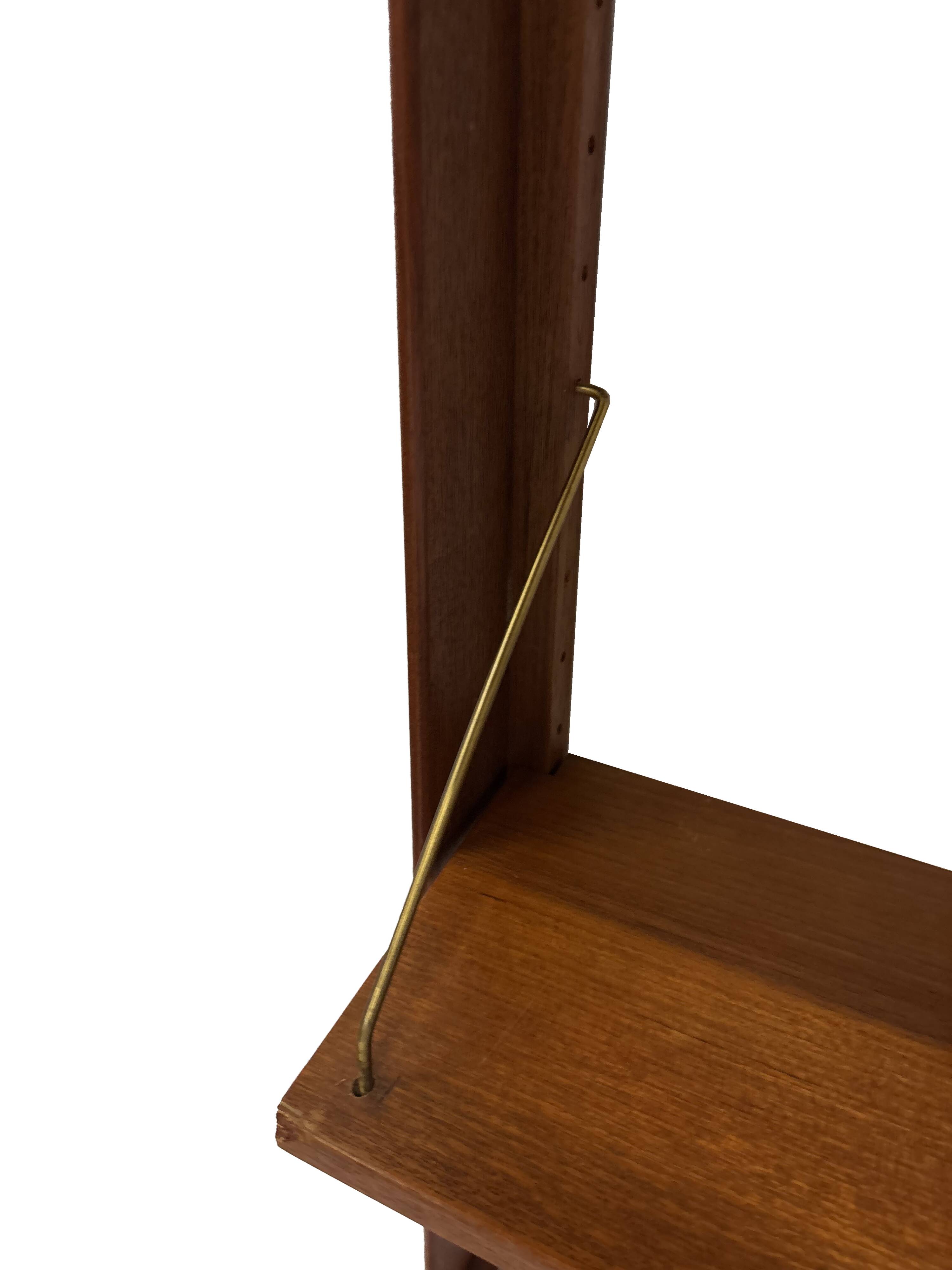 Vintage freestanding wall system Torbjorn Afdal 60's Scandinavian Design