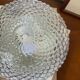 Vintage wall light ceiling fixture transparent glass 1970s 1980s