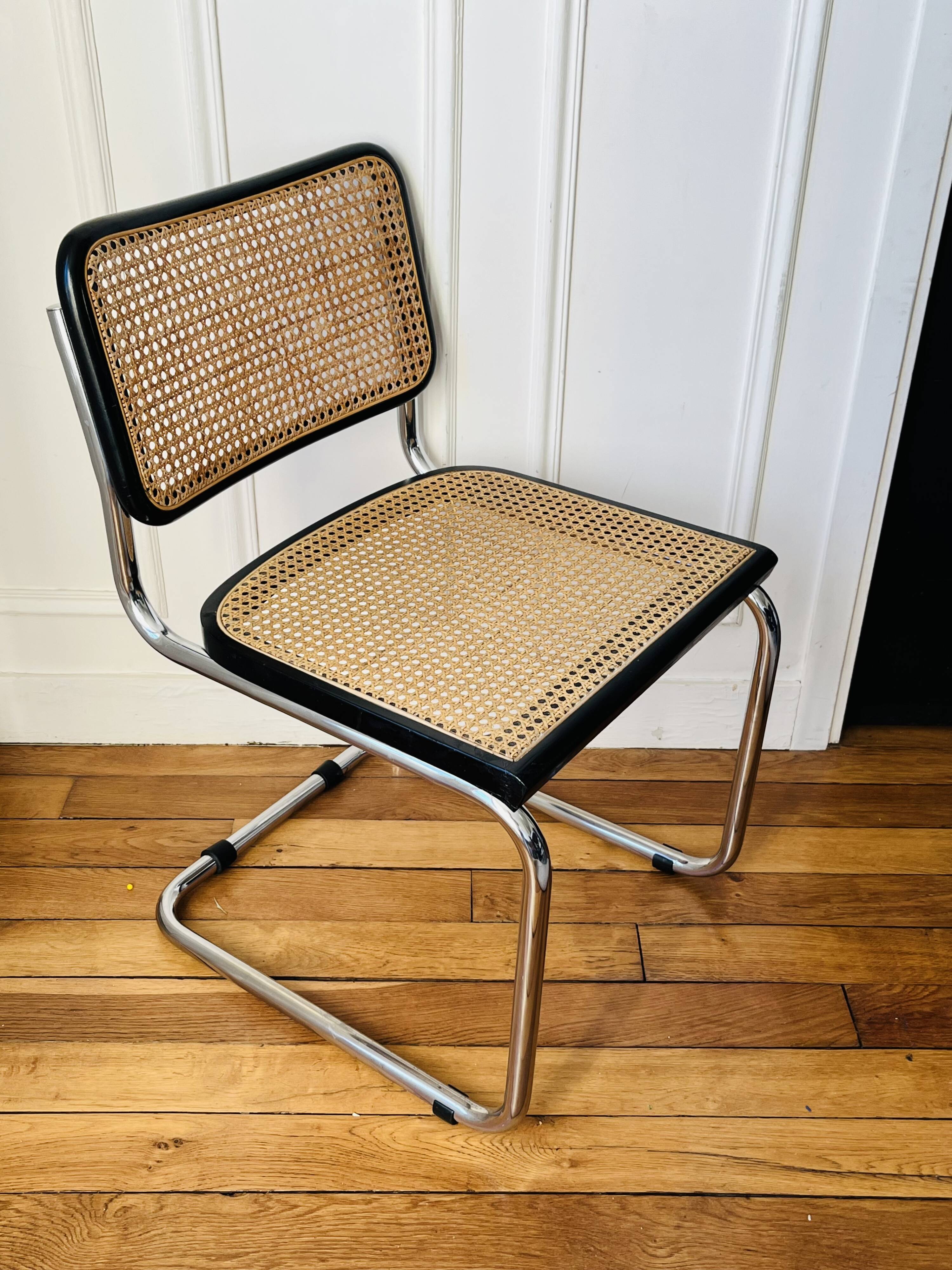 chair Cesca B32 / seat caning redone