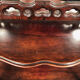 Napoleon III wall mount veined mahogany or violet wood