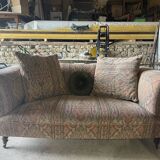 2-seater upholstered sofa