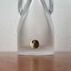 Vintage glass vase from the German Malachit series by Peill & Putzler, 1970s.